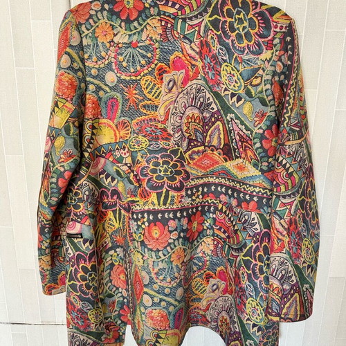 Blazer coat like new, colorful, Sweet Miss
