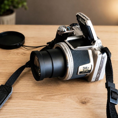 Olympus SP-810UZ superzoom camera like new with 3D and video