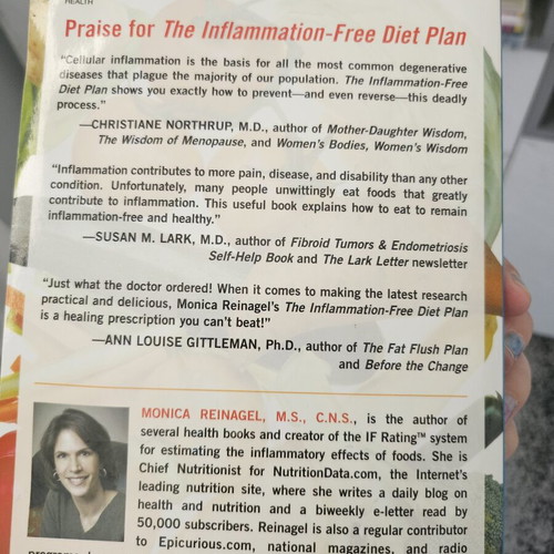 The Inflammation Free Diet Plan book like new