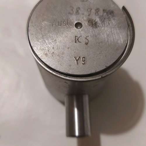 ZUNTAPP piston 38.98 mm new with spring 50cc