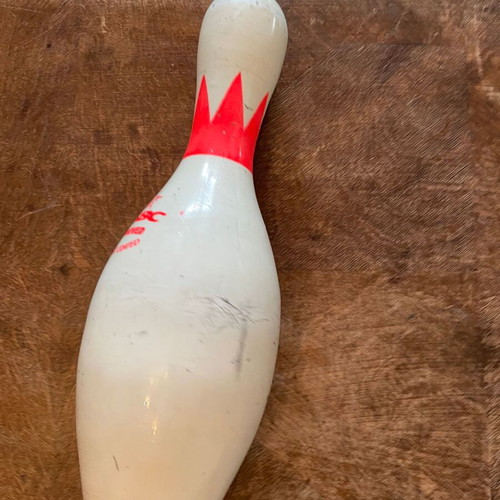 Bowling pin used, authentic corina, about 40 pieces