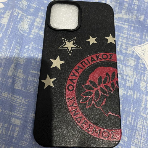 Olympiakos iPhone 12 case and charger cover new