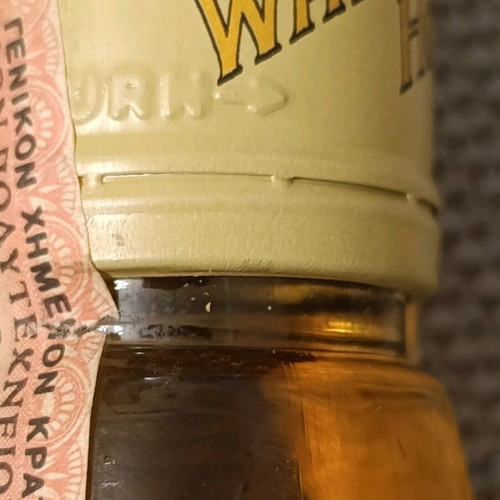 White Horse Fine Old Scotch Whisky sealed, vintage 1980s edition