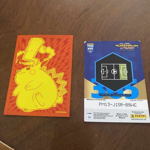Panini FIFA 365 Adrenalyn XL 2023 Vinicius υπογεγραμμένη κάρτα σε θήκη