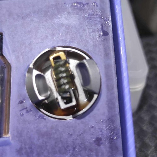 Rebirth RDA 24mm used Hellvape silver atomizer