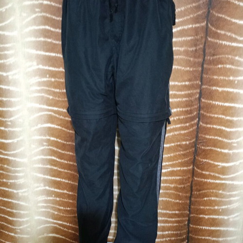 Flagship men's tracksuit pants with shorts, size 52-54, like new, black