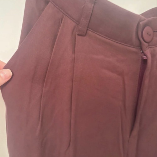 Women's pants, wine ginger color, size XS