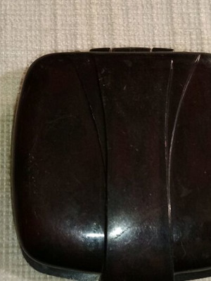 Vintage double travel mirror used