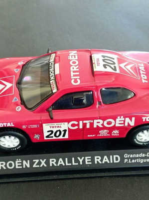 Αυτοκινητάκι συλλεκτικό Citroën ZX Rallye Raid σαν καινούργιο, Granada Dakar 1996