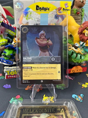Κάρτα Razoul Lorcana Disney TCG holographic foil νέα