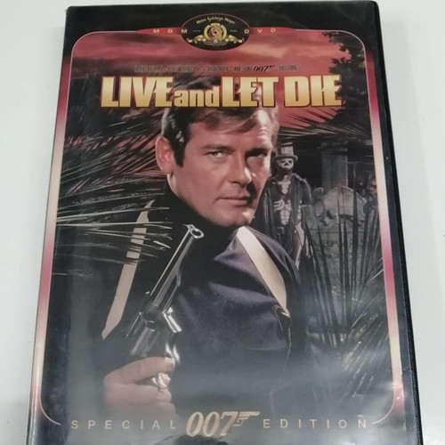 Live and Let Die James Bond 007 DVD new with subtitles