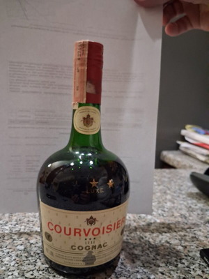 Courvoisier Cognac 1968 new, rare collector's item