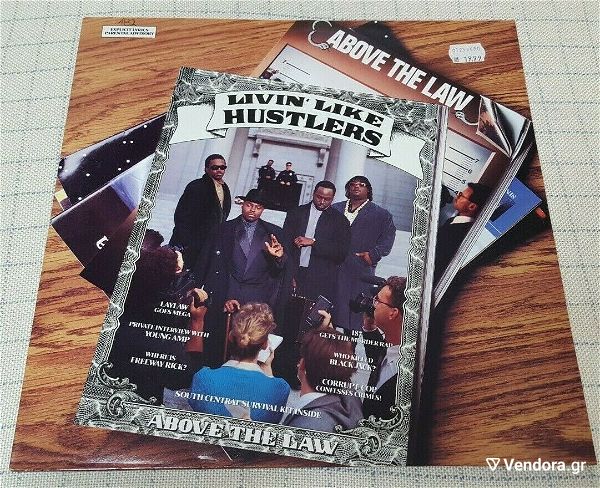  Above The Law – Livin' Like Hustlers    LP Netherlands 1990'