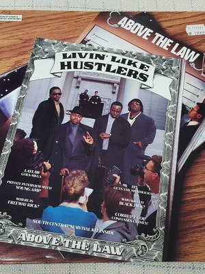 Above The Law Livin' Like Hustlers LP μεταχειρισμένο, hip-hop
