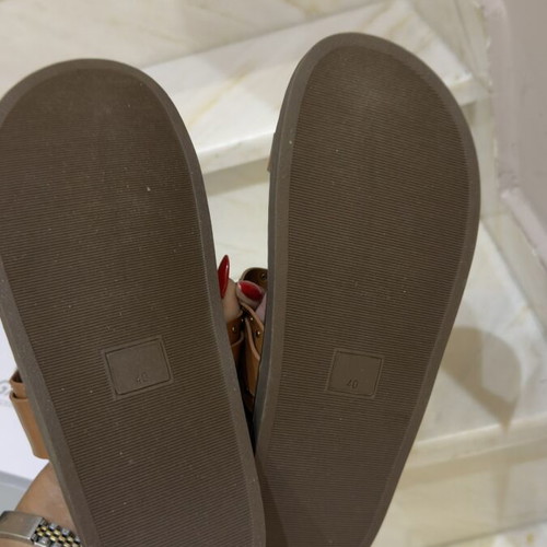 Migato Flatforms like new, size 40, brown sandals