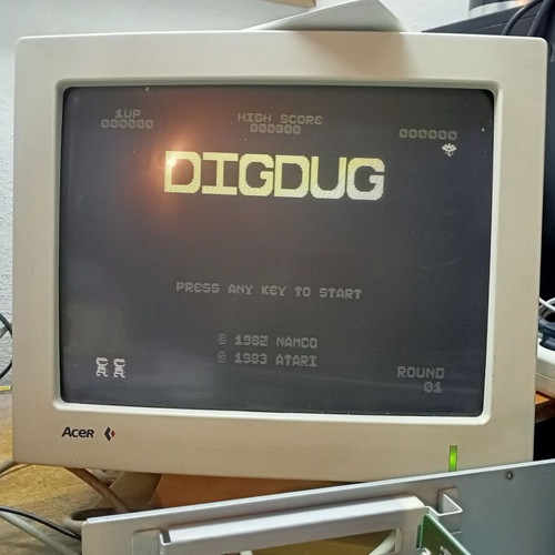 Acer CGA Monochrome Monitor used