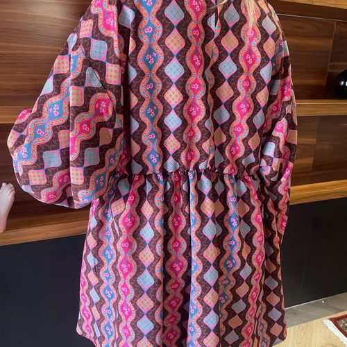 Mirac dress oversized one size with fleece fabric like new