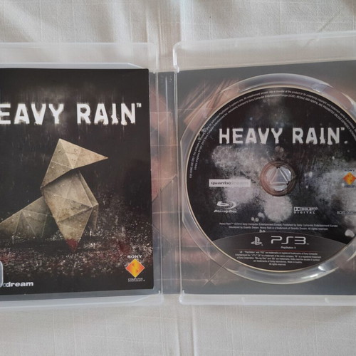PlayStation 3 Heavy Rain game used, action adventure