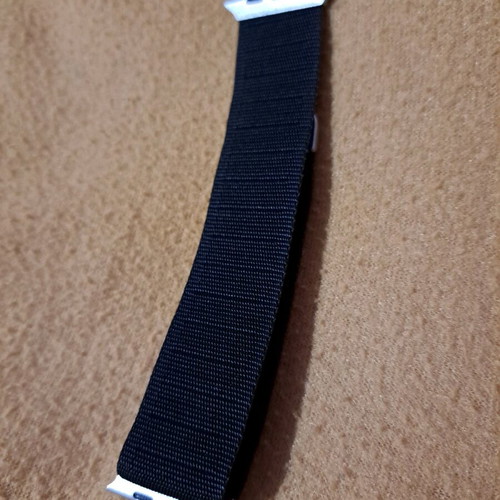 Apple Watch Strap 44mm - 49mm Alpine Loop Type Black Two-Tone New