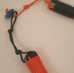 Leather necklace used