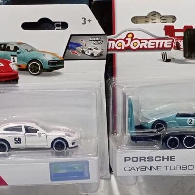Majorette Porsche Panamera Turbo και Cayenne Turbo S 2 τεμάχια καινούργια