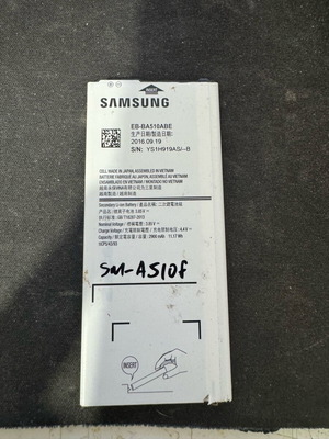 Samsung EB--BA510ABE battery used for Galaxy A5 2016