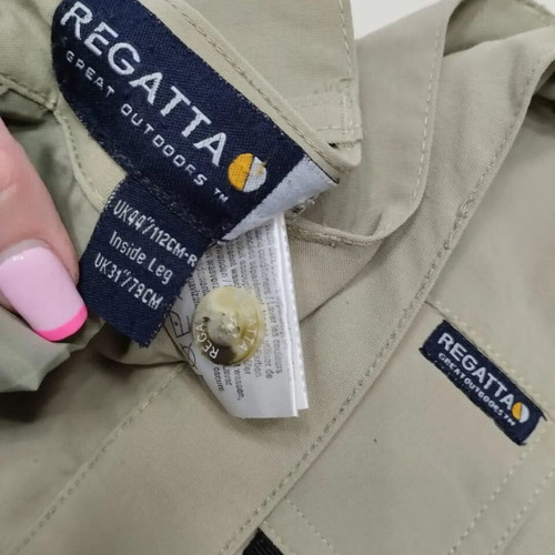 Vintage Regatta men's cargo pants 3XL like new, light khaki