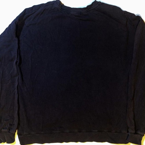 Stradivarius sweatshirt used, black, size S with Donald Duck