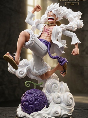 Monkey D. Luffy Gear 5 συλλεκτική φιγούρα 50cm κατόπιν παραγγελίας