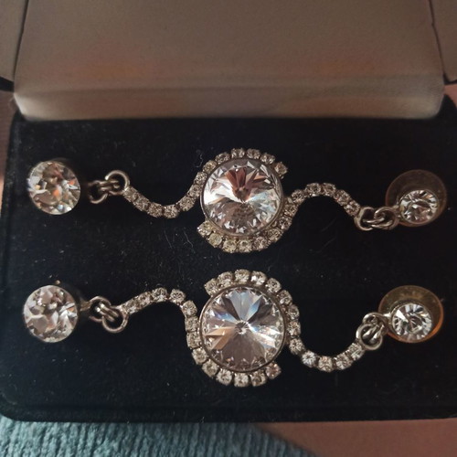 Earrings 925 silver unused, new