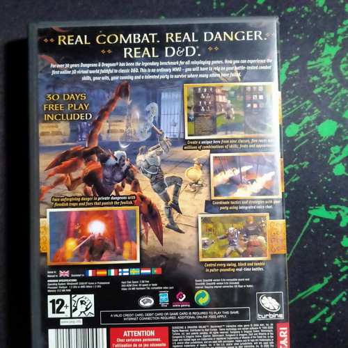 Dungeons Dragons Online PC new