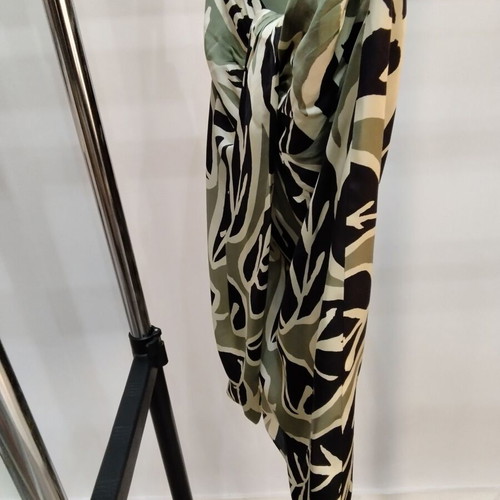 Zara and Stradivarius summer set midi skirt and black blouse size M like new