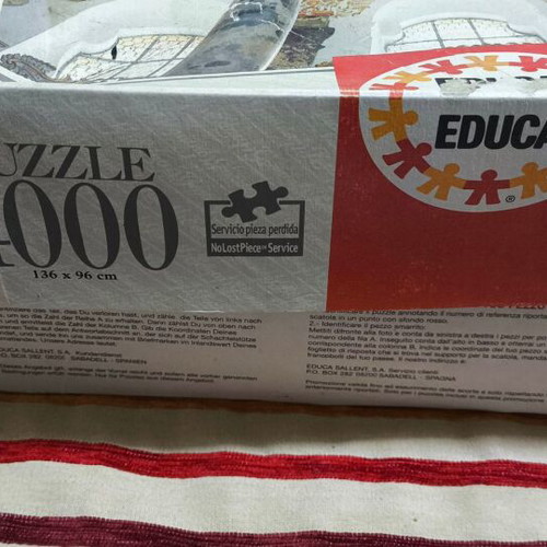 Educa Puzzle The Wieskirche 4000 pieces like new