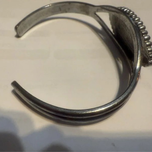 Vintage bracelet with tortoise stone new