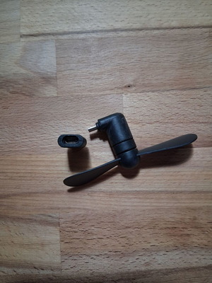 Mobile phone fan used with USB Type C and micro USB