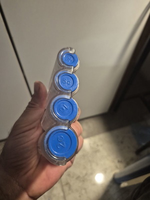 Transparent Euro Coin Holder 8 Slots