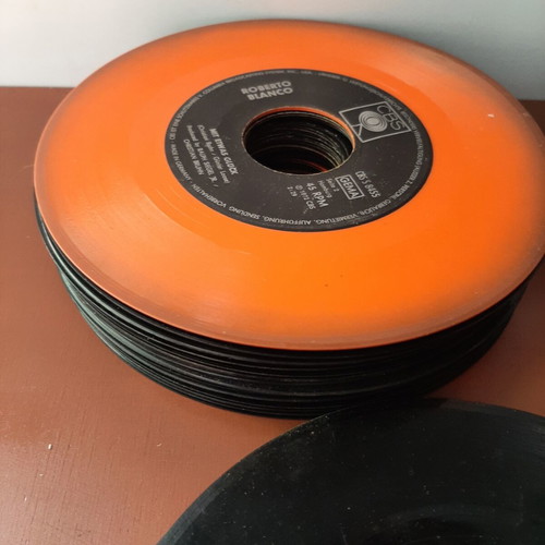 45 RPM vinyl records used, pack of 39