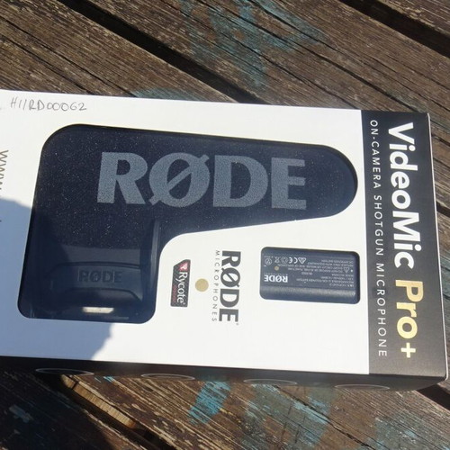 Videomic Pro+ professional microphone with deadcat windscreen