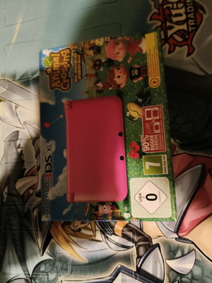 3DS XL Pink Animal Crossing