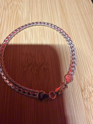 Silver 925 Sterling Bracelet like new, 7.79 grams