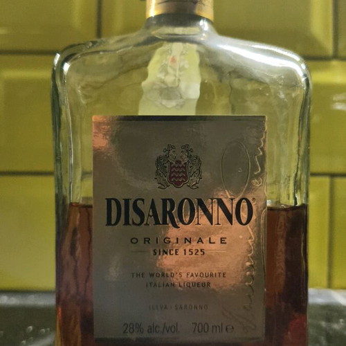 Disaronno used, half bottle