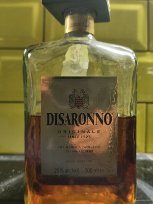 Disaronno used, half bottle