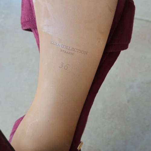 Zara sandals size 36 like new, worn once
