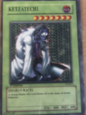 Ketzatechi Yu-Gi-Oh! card, Ancient Sanctuary series, English edition