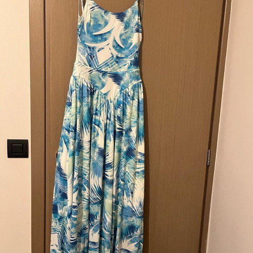 Brigitte dress backless maxi like new