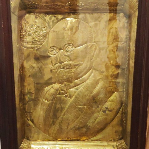 Copper engraving of Eleftherios Venizelos like new, museum piece 1910
