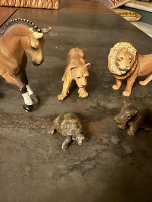 Μινιατούρες ζωάκια σαν καινούργιο, σετ 5 τεμαχίων