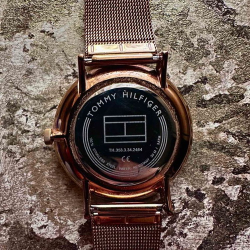 Tommy Hilfiger women's watch used pink gold