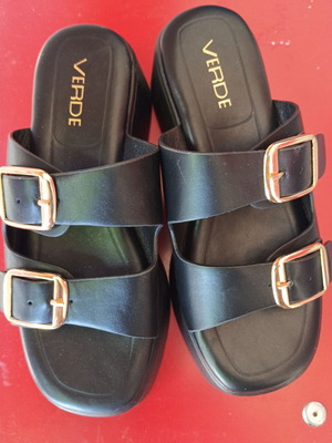 Verde shoes like new, size 36, worn once