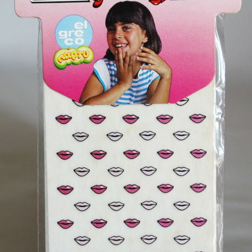 El Greco vintage 1985 nail stickers pack of 4 new